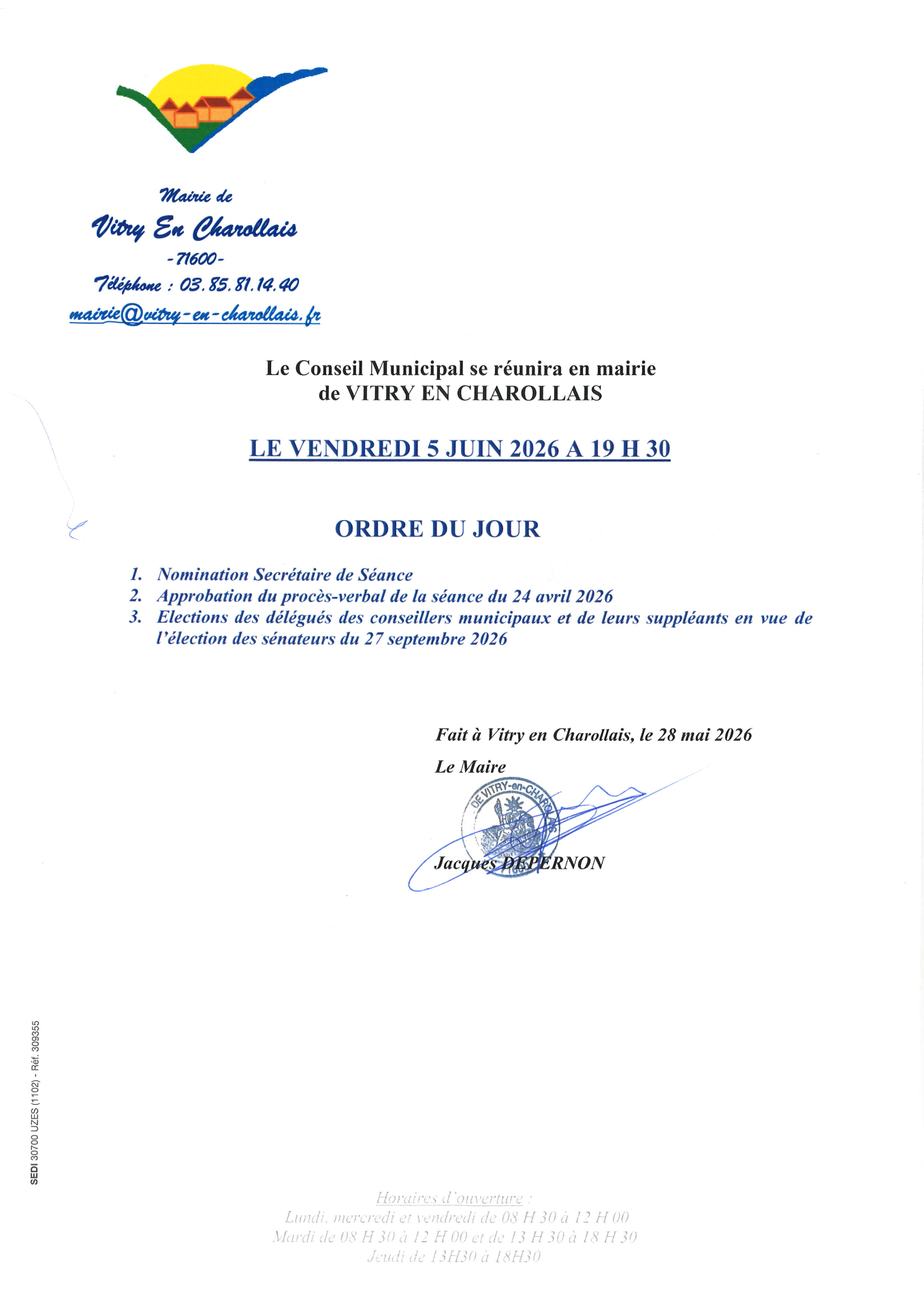 Conseil Municipal