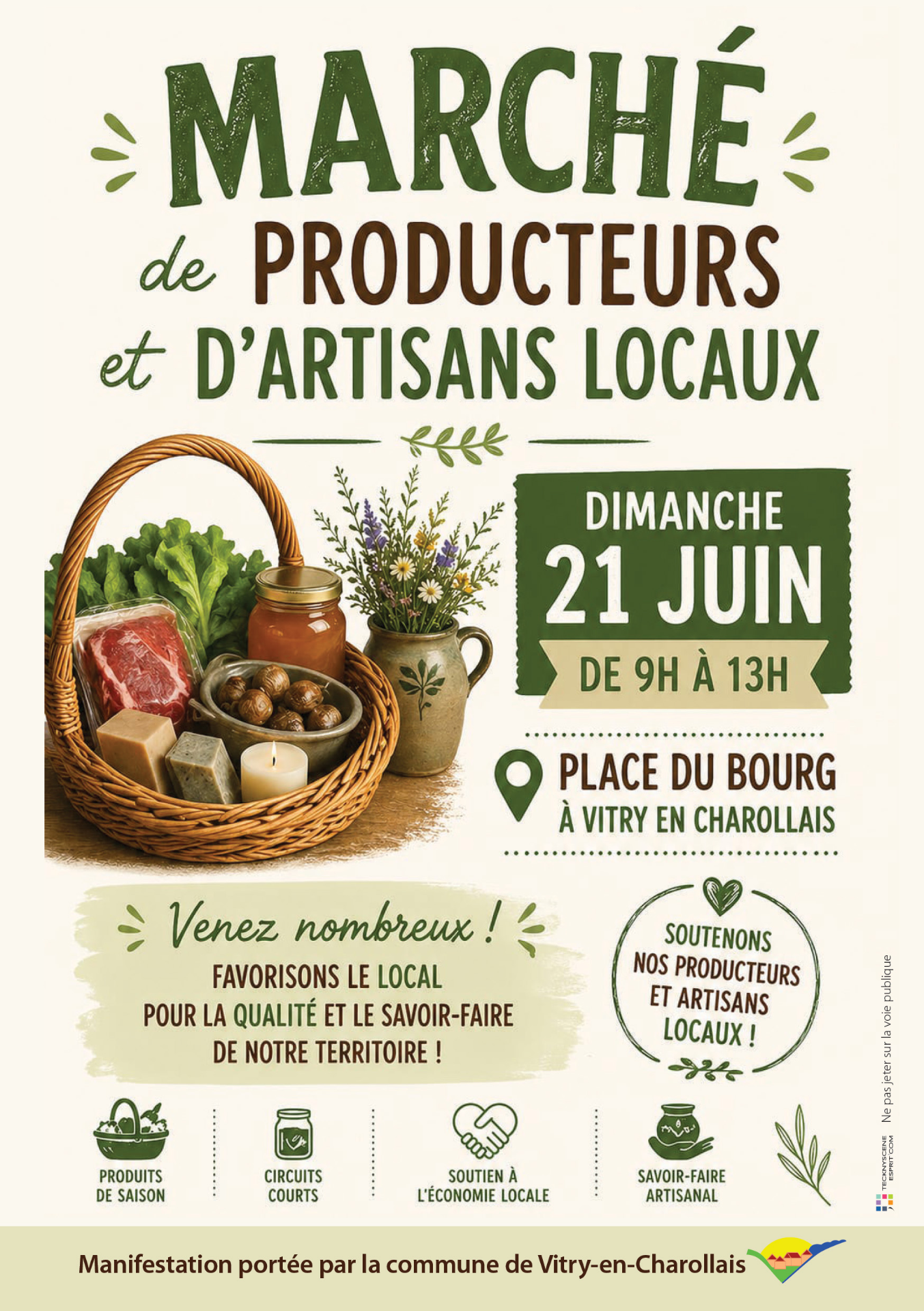 Marché producteurs et artisans
